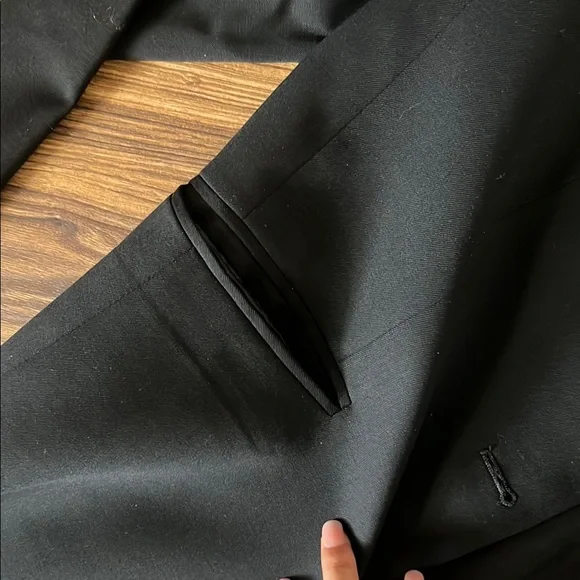 Brook brothers Classic wool Black Button-Up Blazer - Picture 7 of 8